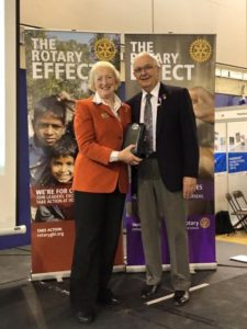 ribi rotary votes patricia parker international woman of the year 2016