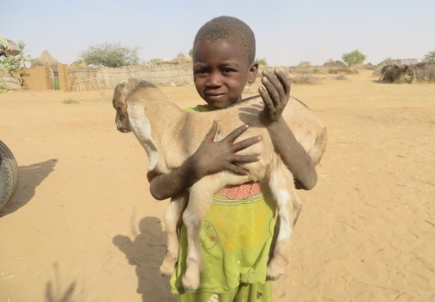 Boy with Goat